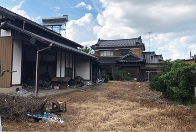 訳あり物件の外観