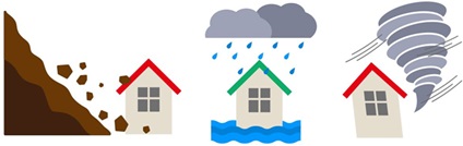 家の災害リスク